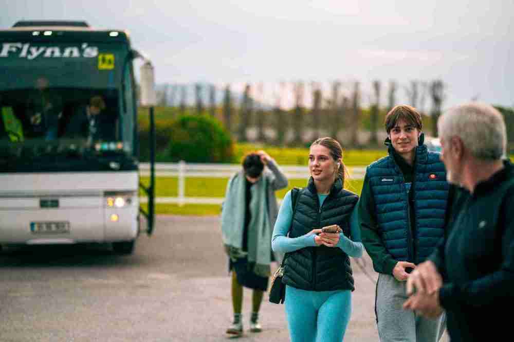 Ukrainian Guests arriving at <span class=