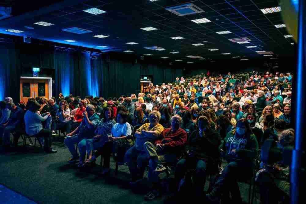 The highlight of the night was the performance of the Ukrainian National Anthem